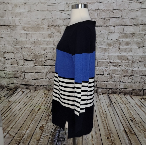 Kate Spade New York Amari Wool Blend Sweater Size M Stripe - Picture 4 of 11